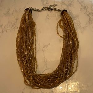 3 for $25 Gold beaded necklace